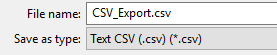 LibreOffice Calc Save As CSV
