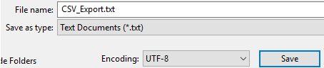 Notepad Save As UTF-8